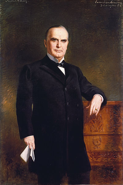 William McKinley 1897 by August Benzinger (1867-1955)  National Portrait Gallery Washington D. C. NPG.69.34 USA
